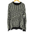 トップマン TOPMAN UK製 ジオメトリック アクリルニット セーター メンズ JPN:L